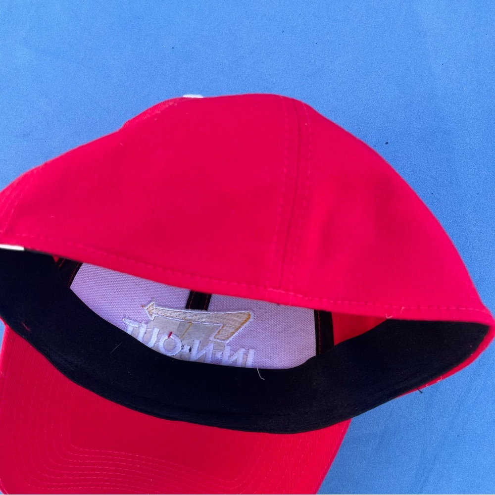 In-N-Out Burger Cap – Red & White (Size Large/XL) - Picture 5 of 6